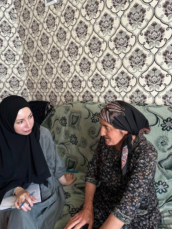 Выезд мобильной бригады в с. Бацада.