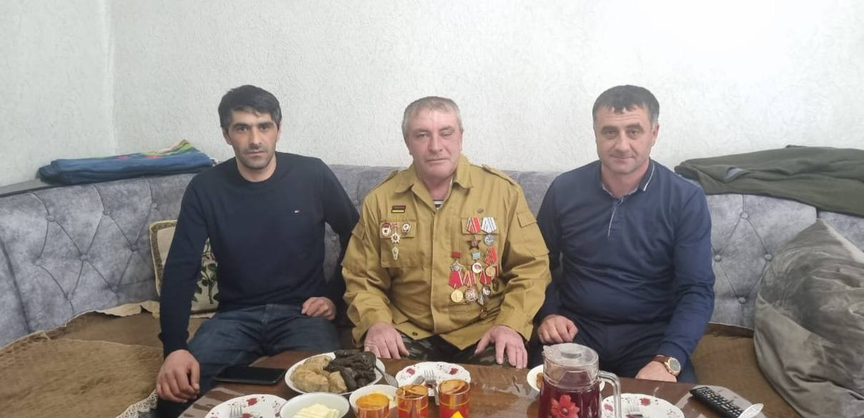 Посещение  семей участников афганских событий.