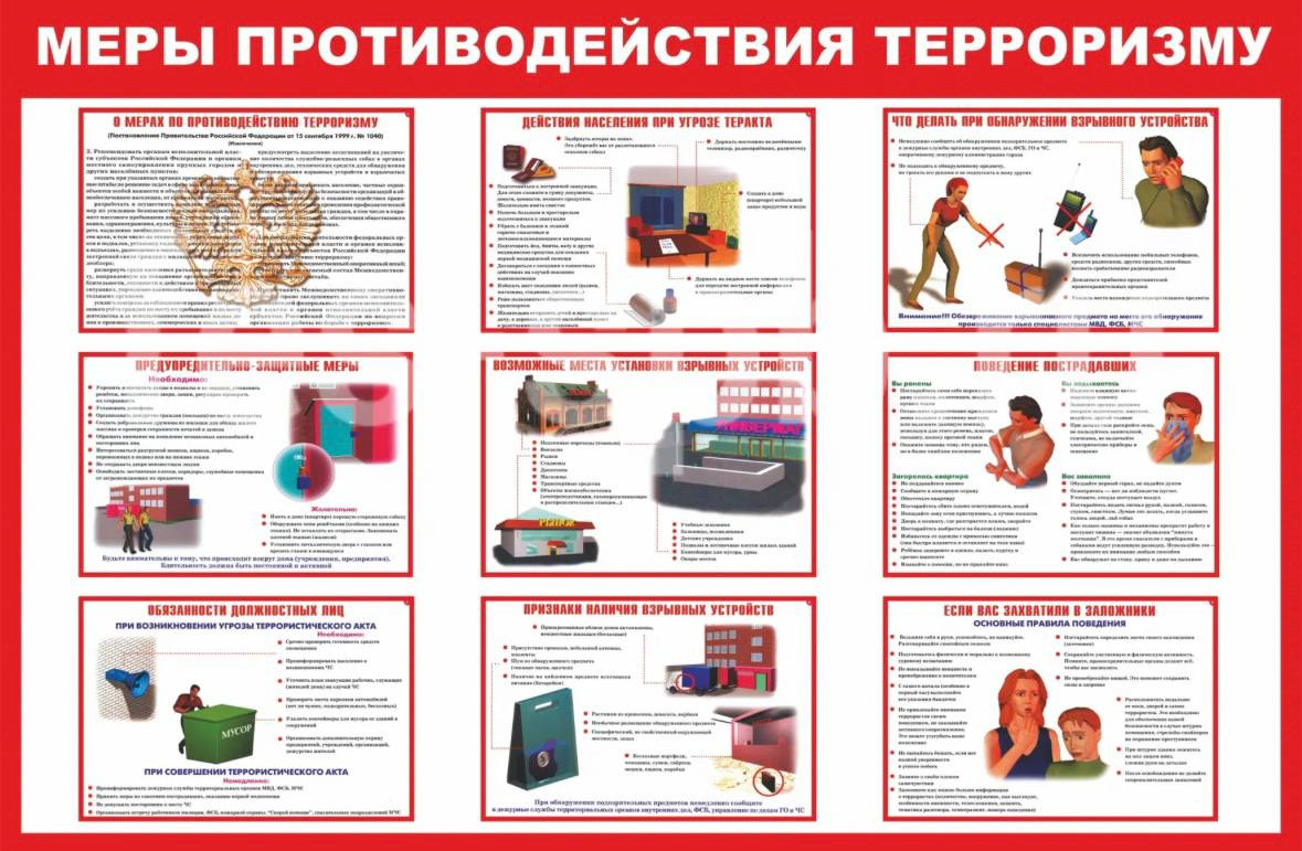 Памятки и наглядные материалы.