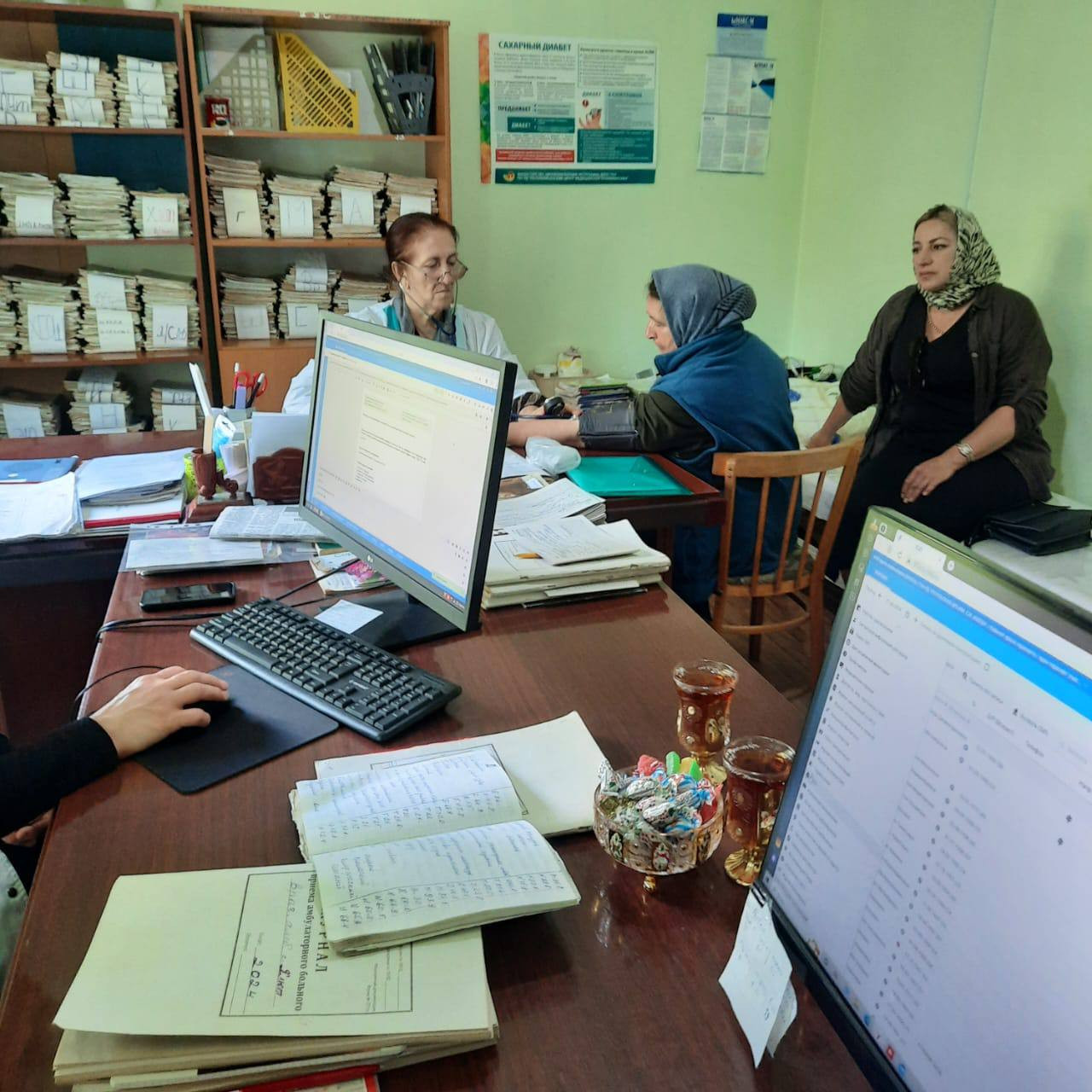 Выезд мобильной бригады.