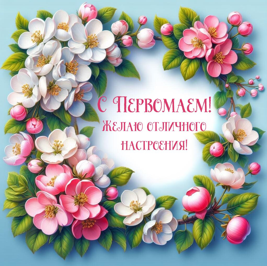 С НАСТУПАЮЩИМ ПРАЗДНИКОМ  ВЕСНЫ И ТРУДА!!!