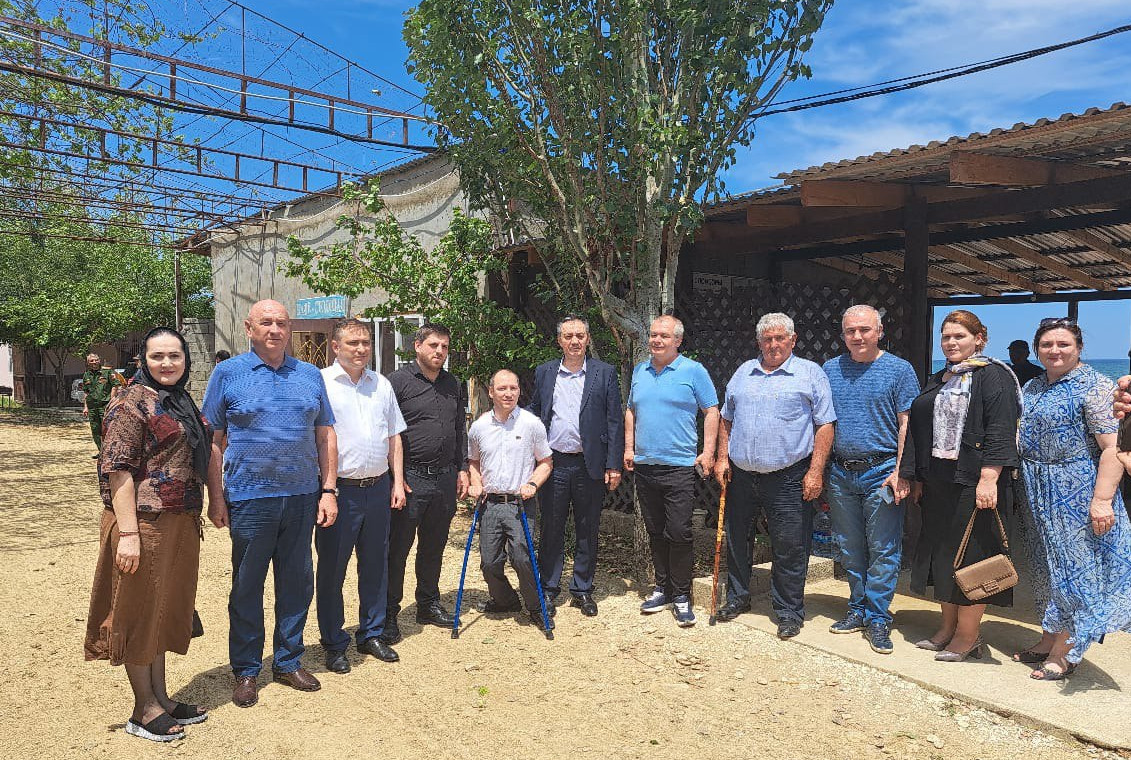 Реабилитация участников СВО на базе отдыха "Весна" в Карабудахкентском районе