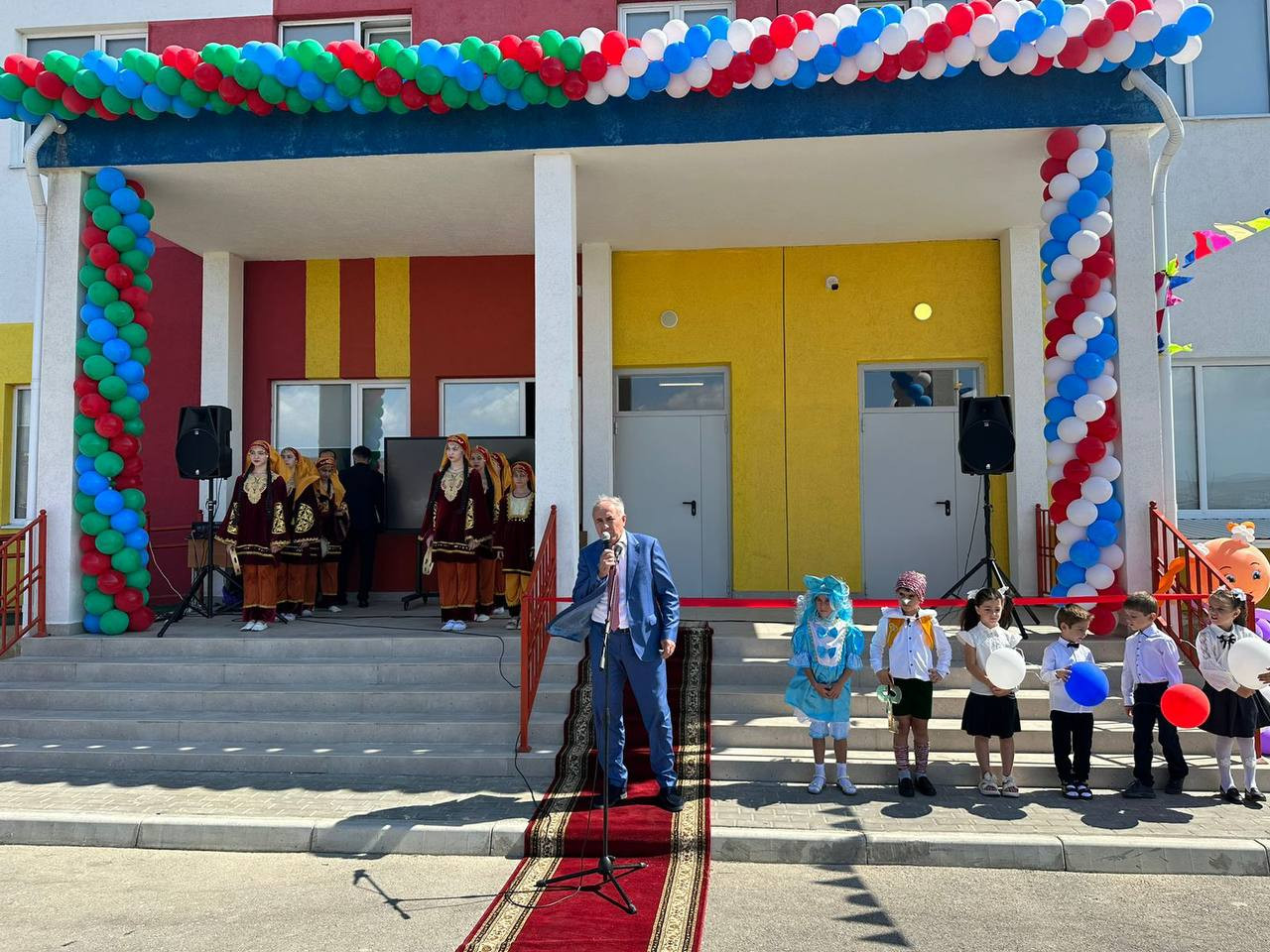 Открытие современного детсада на 250 мест