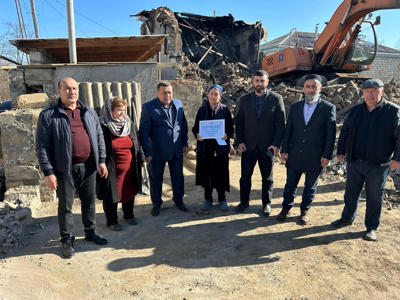 ОКАЗАНА ПОМОЩЬ ОТ РАБОТНИКОВ ЦЕНТРА ПОГОРЕЛЬЦАМ