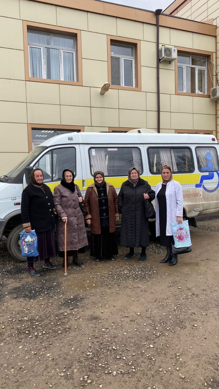 Выезд в рамках нацпроекта "Демография" "Старшее поколение"