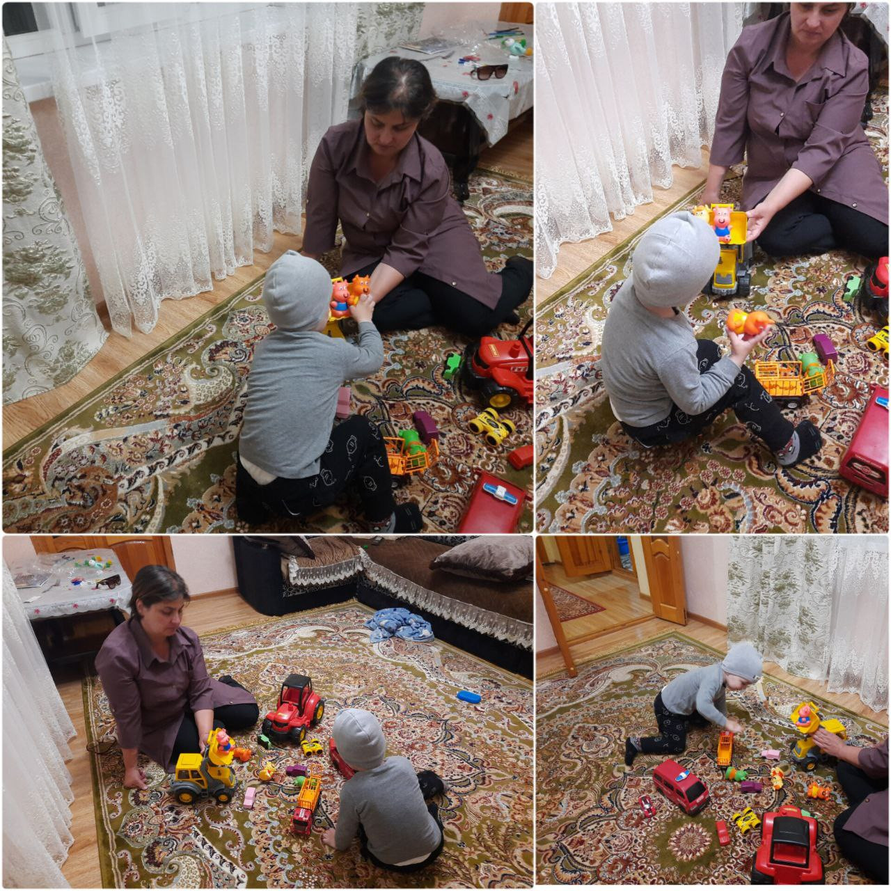 Оказание социально -бытовых услуг "присмотр за детьми ".