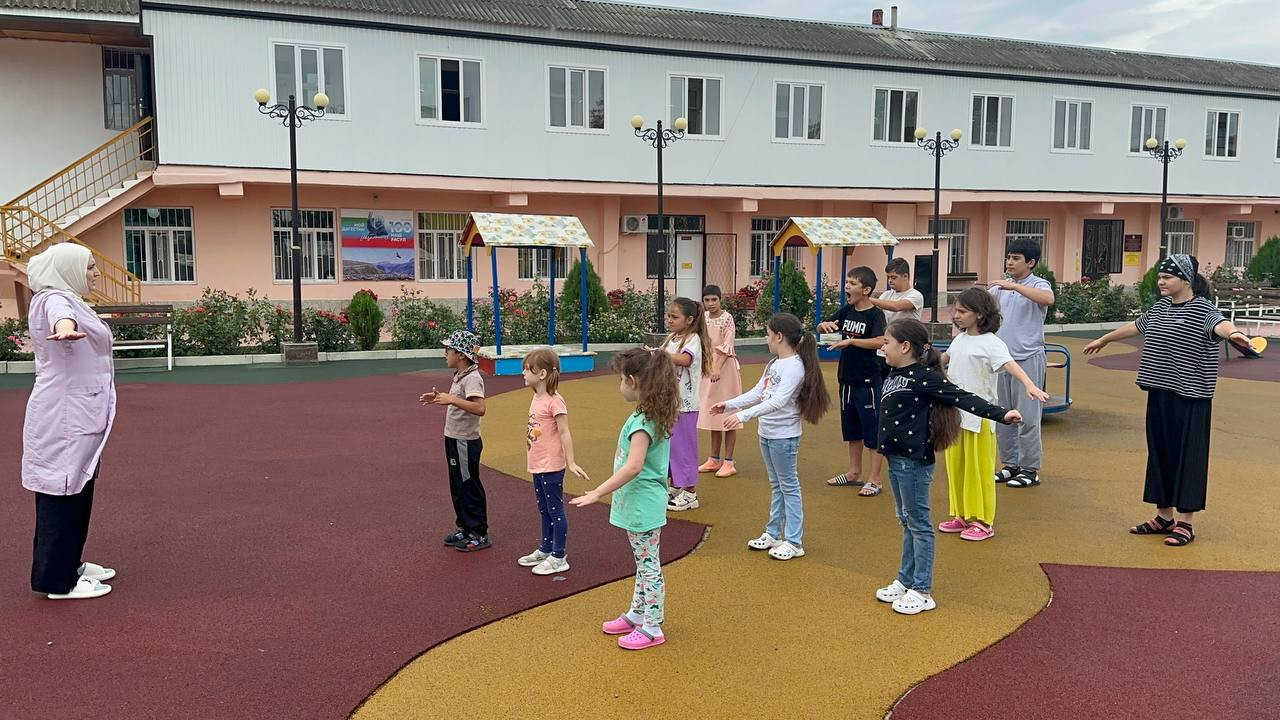 Утренняя гимнастика.