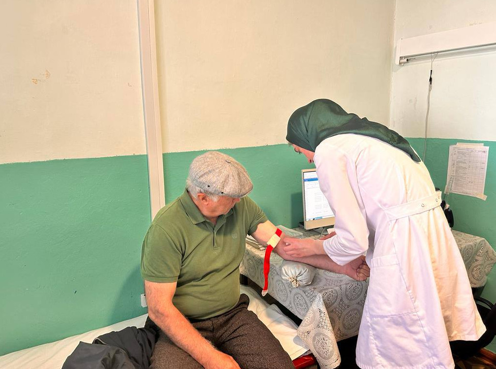 Работники Центра социального обслуживания населения прошли плановую диспансеризацию.