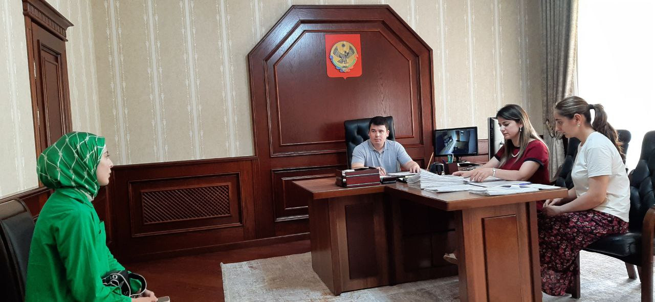 Встреча директора УСЗН с супругой участника СВО