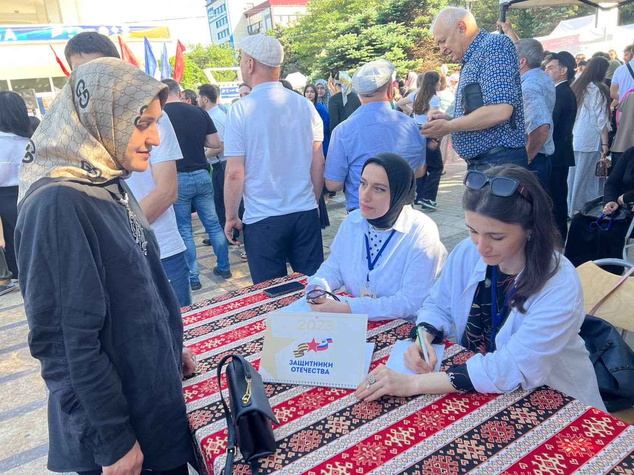 Сегодня , 23 июня прошла Всероссийская ярмарка трудоустройства на площадке Аварского музыкально-драматического театра