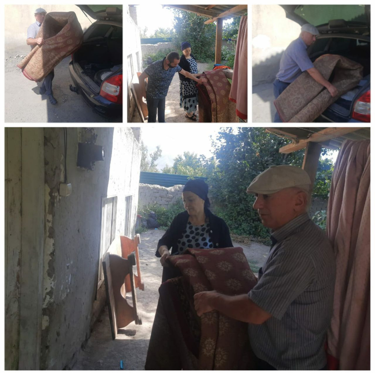 Оказание материальной помощи малоимущей семье.