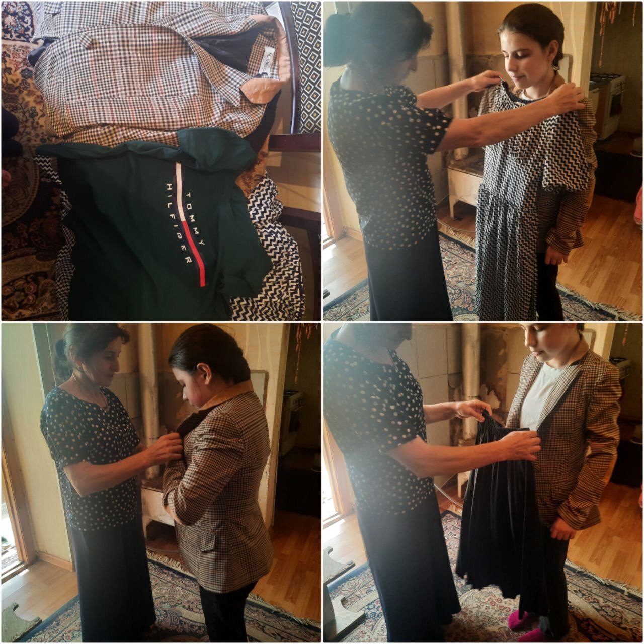 Материальная помощь подопечной.