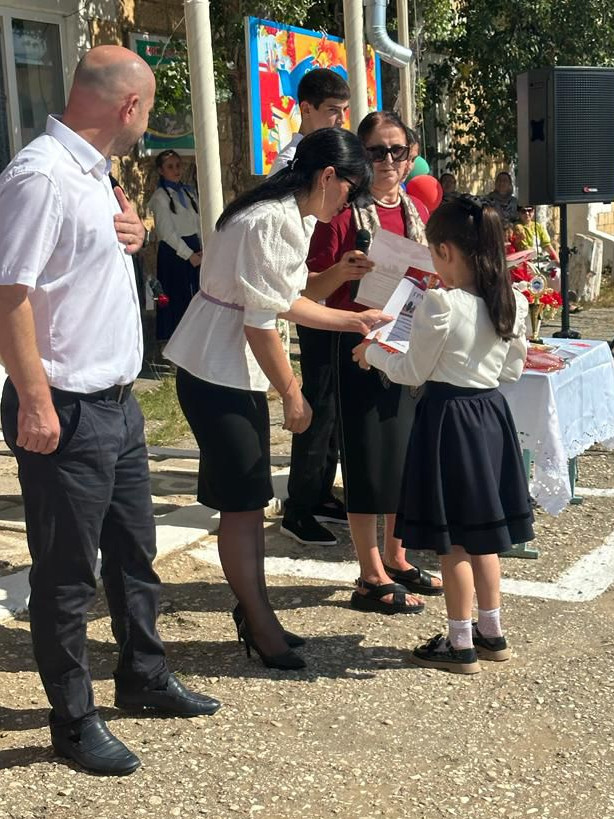 День знаний с.Алходжакент -  Лекция по антитерроризму.