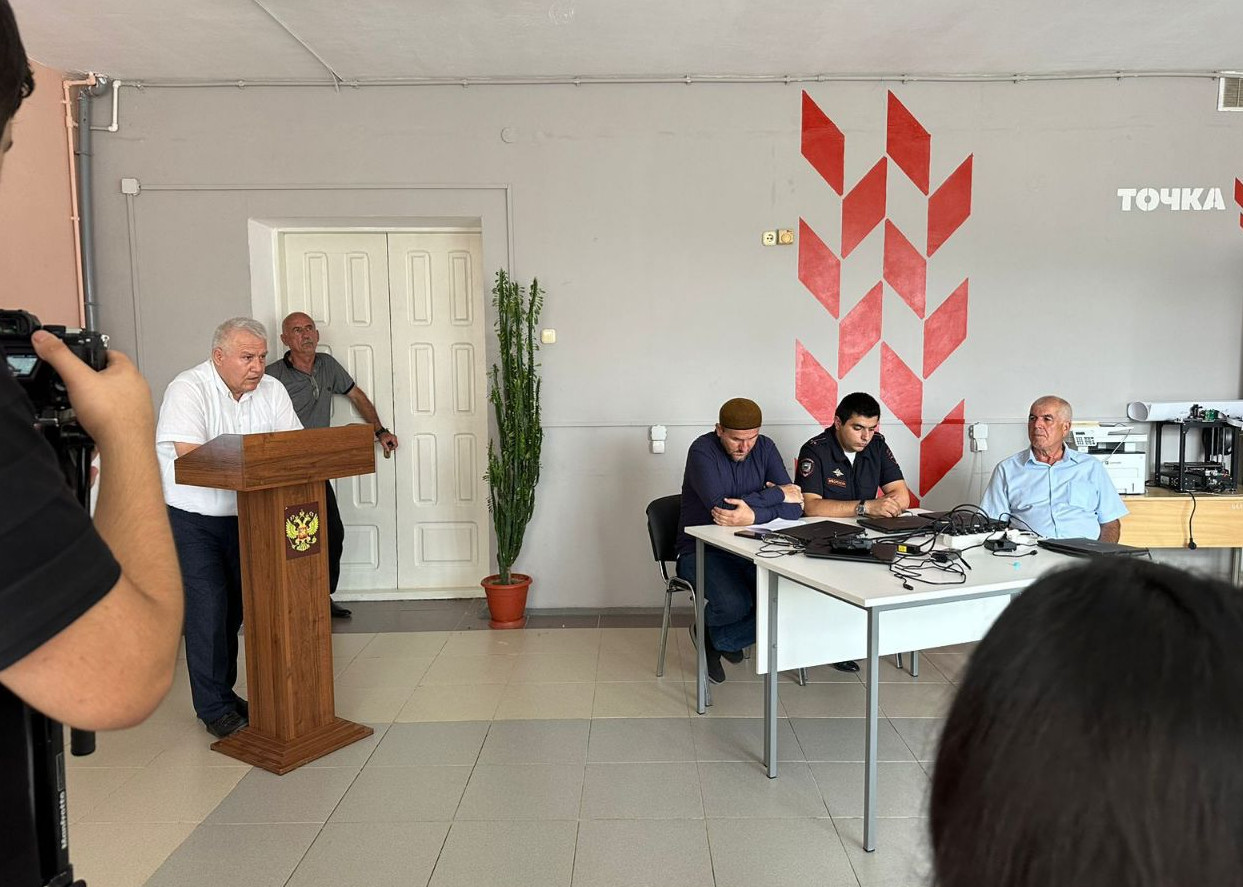 Профилактическая работа по антитерроризму в средней школе с.Башлыкент