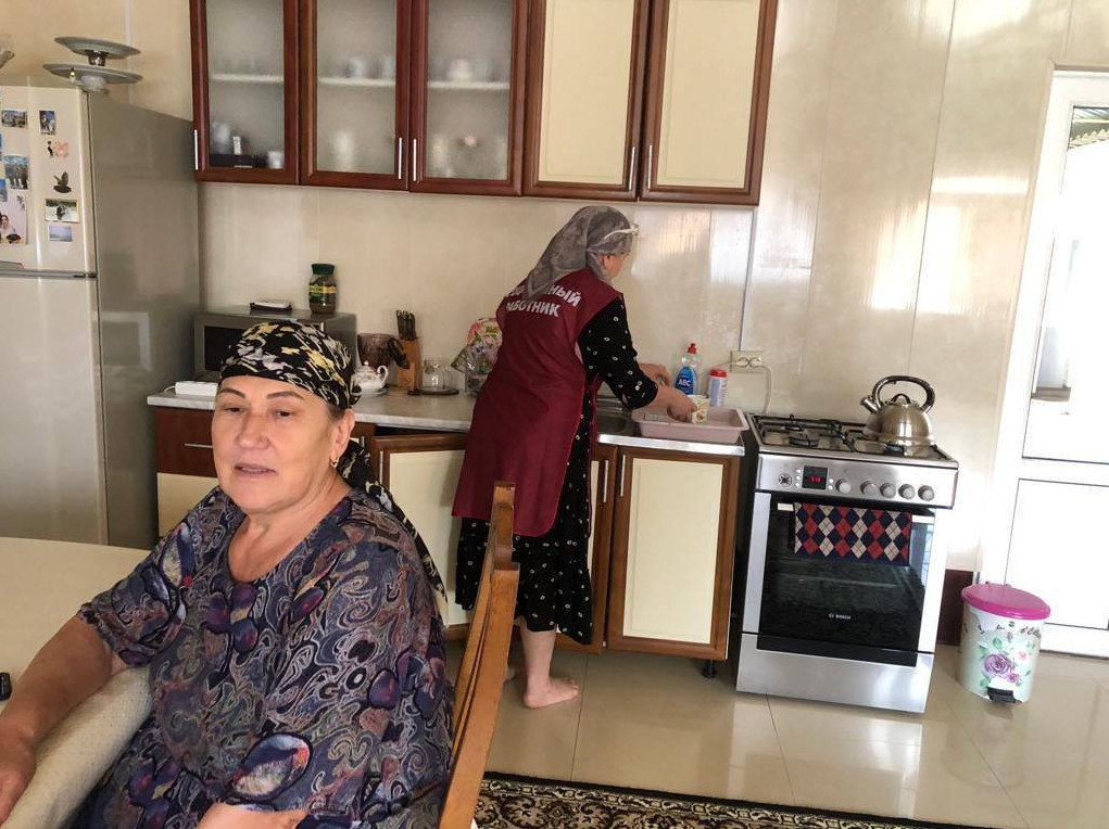 Рабочие будни социального работника.