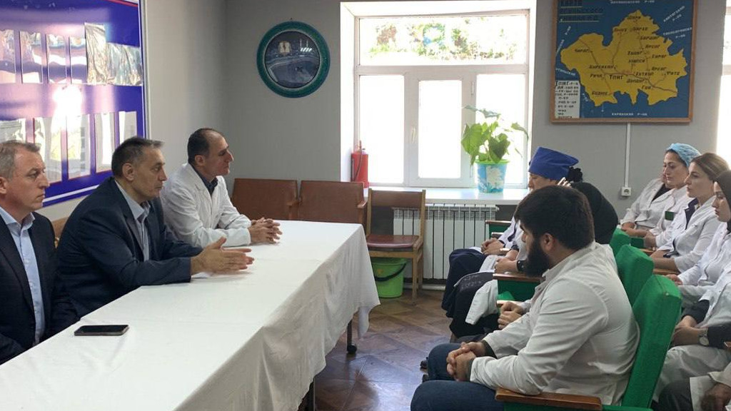 Вице-премьер Дагестана посетил с рабочим визитом Агульский район