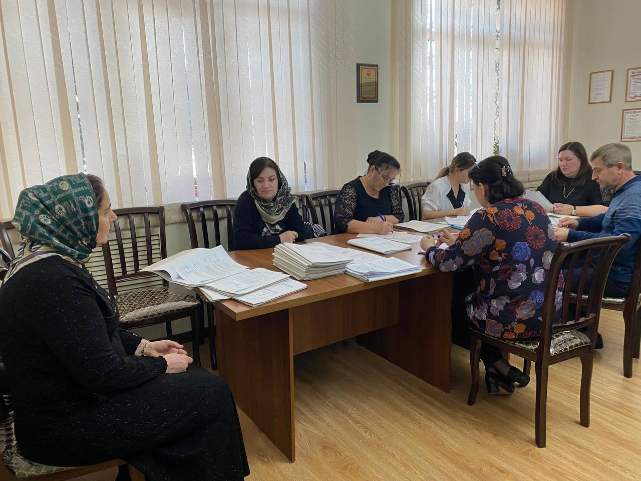 Заседание межведомственной  комиссии на основании социального контракта