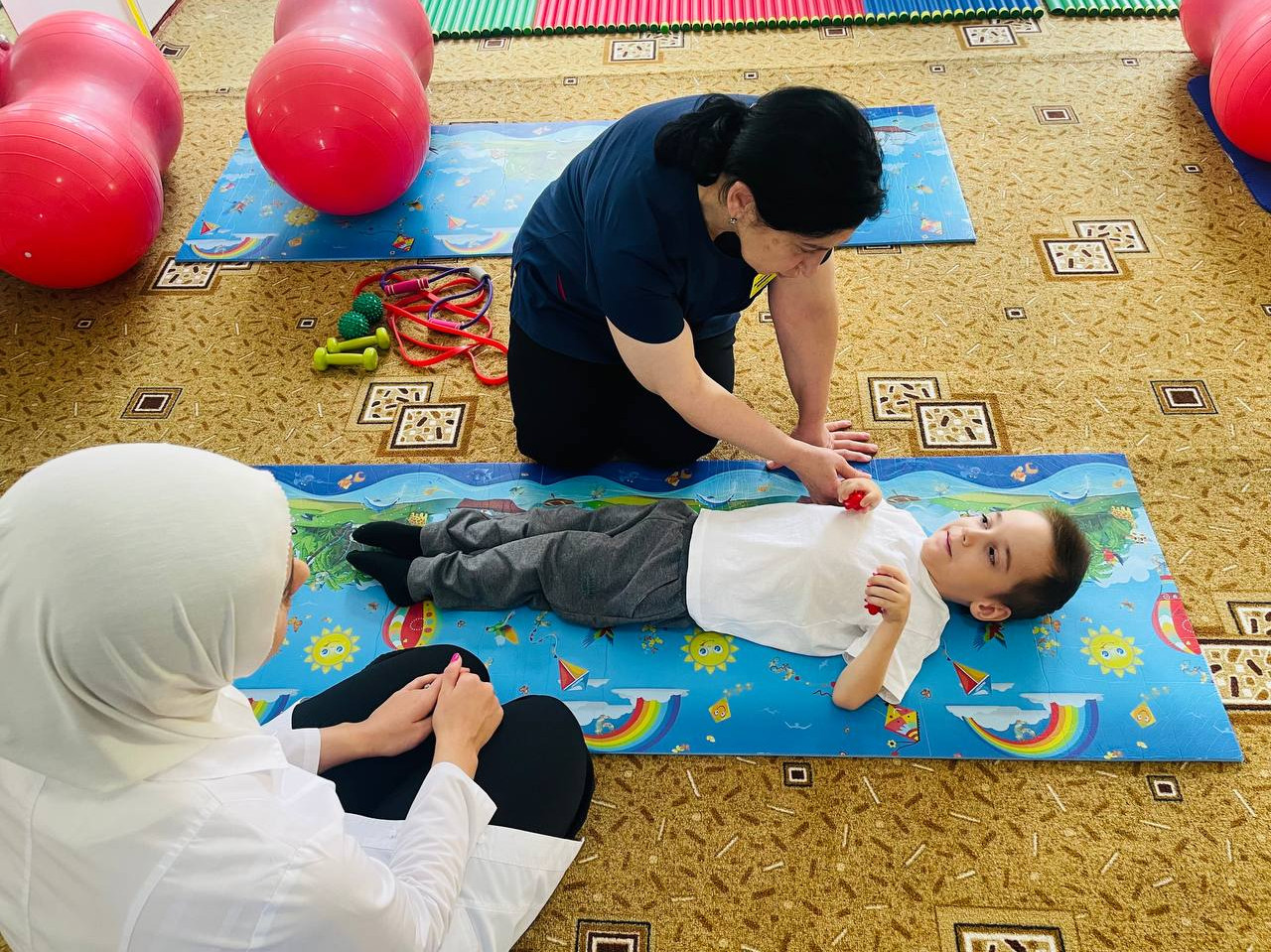 Занятие по ЛФК