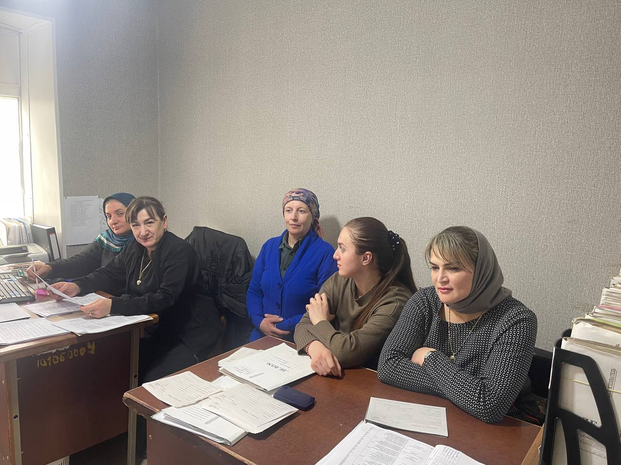 В Центре социального обслуживания населения Кулинского района состоялось рабочее совещание