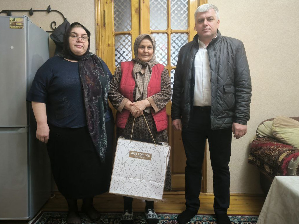 Посещение вдов воинов-интернационалистов