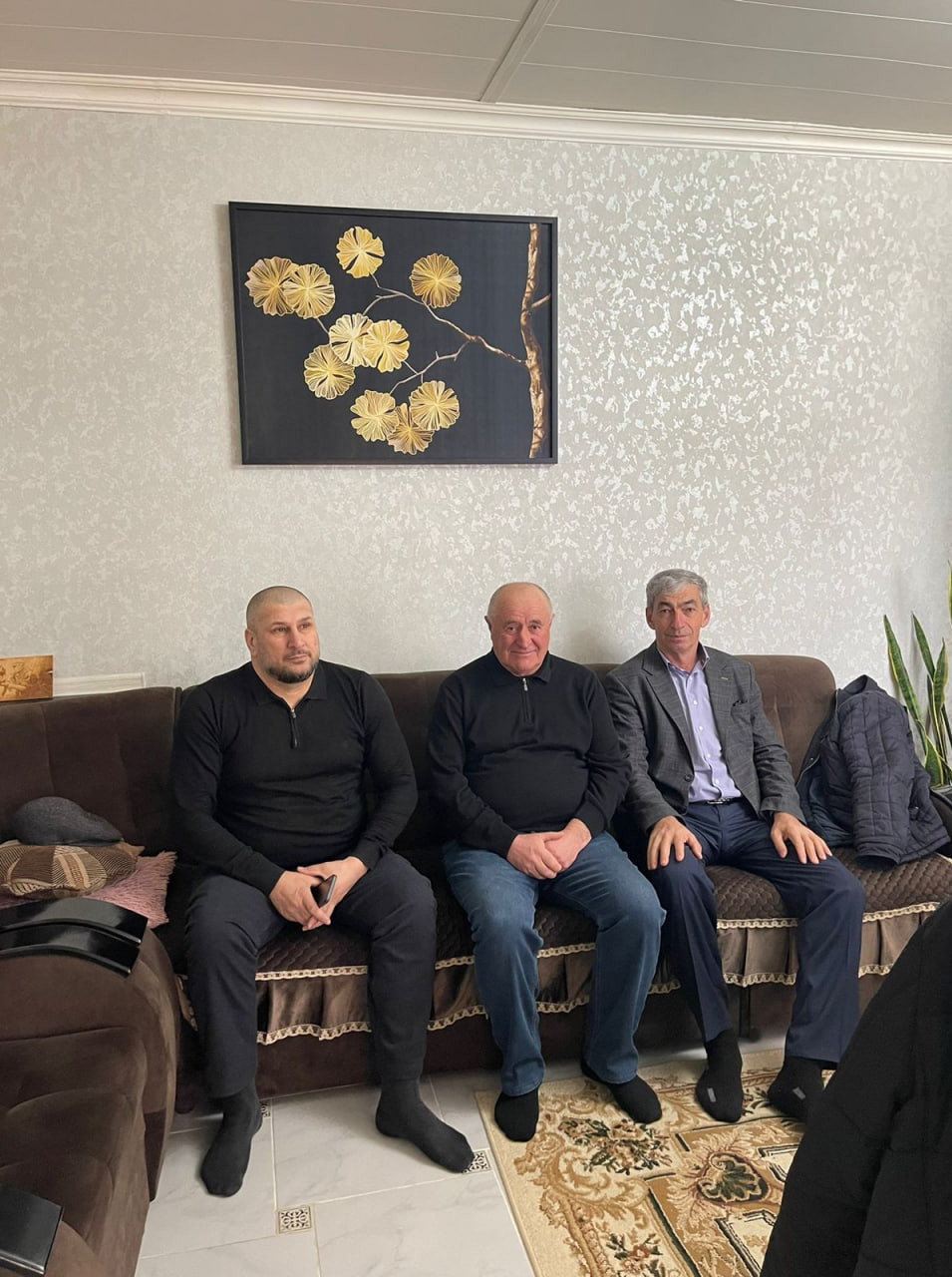 Посетили участников Афганских событий