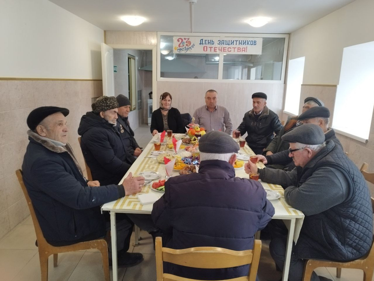 Праздник посвященное 23 февраля.