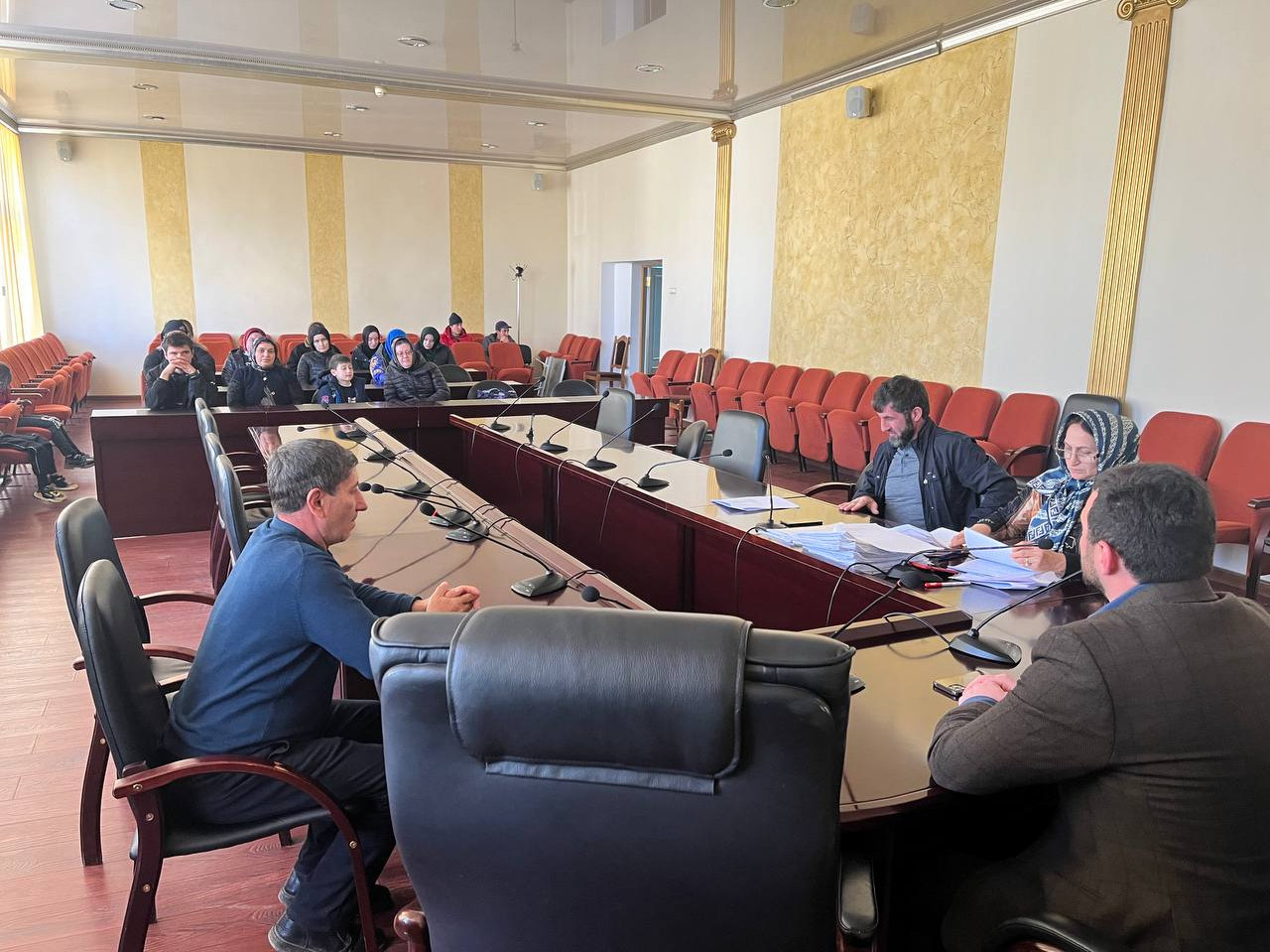 Заседание комиссии по вопросам оказания государственной социальной помощи.