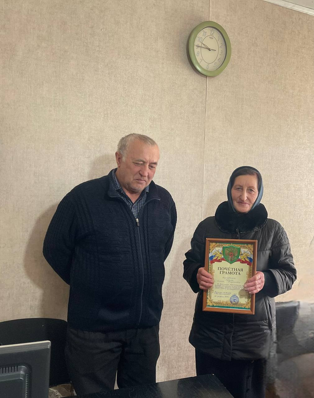 Сегодня мы проводили на заслуженный отдых нашу коллегу Будаеву Сиянат