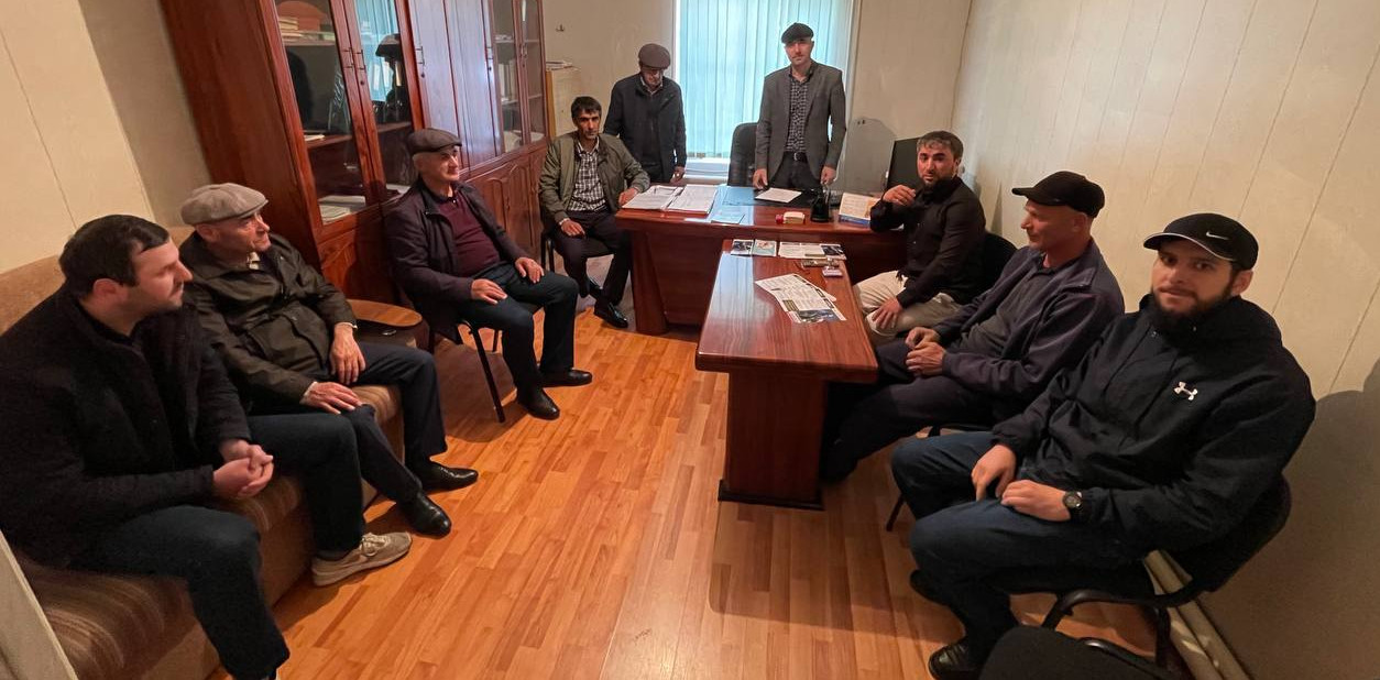 Встреча с гражданами ищущими работу.