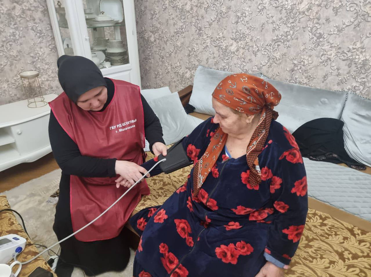 Рабочие будни социального работника.