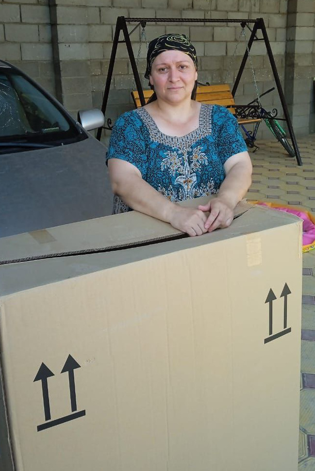 Доставка инвалидной коляски.