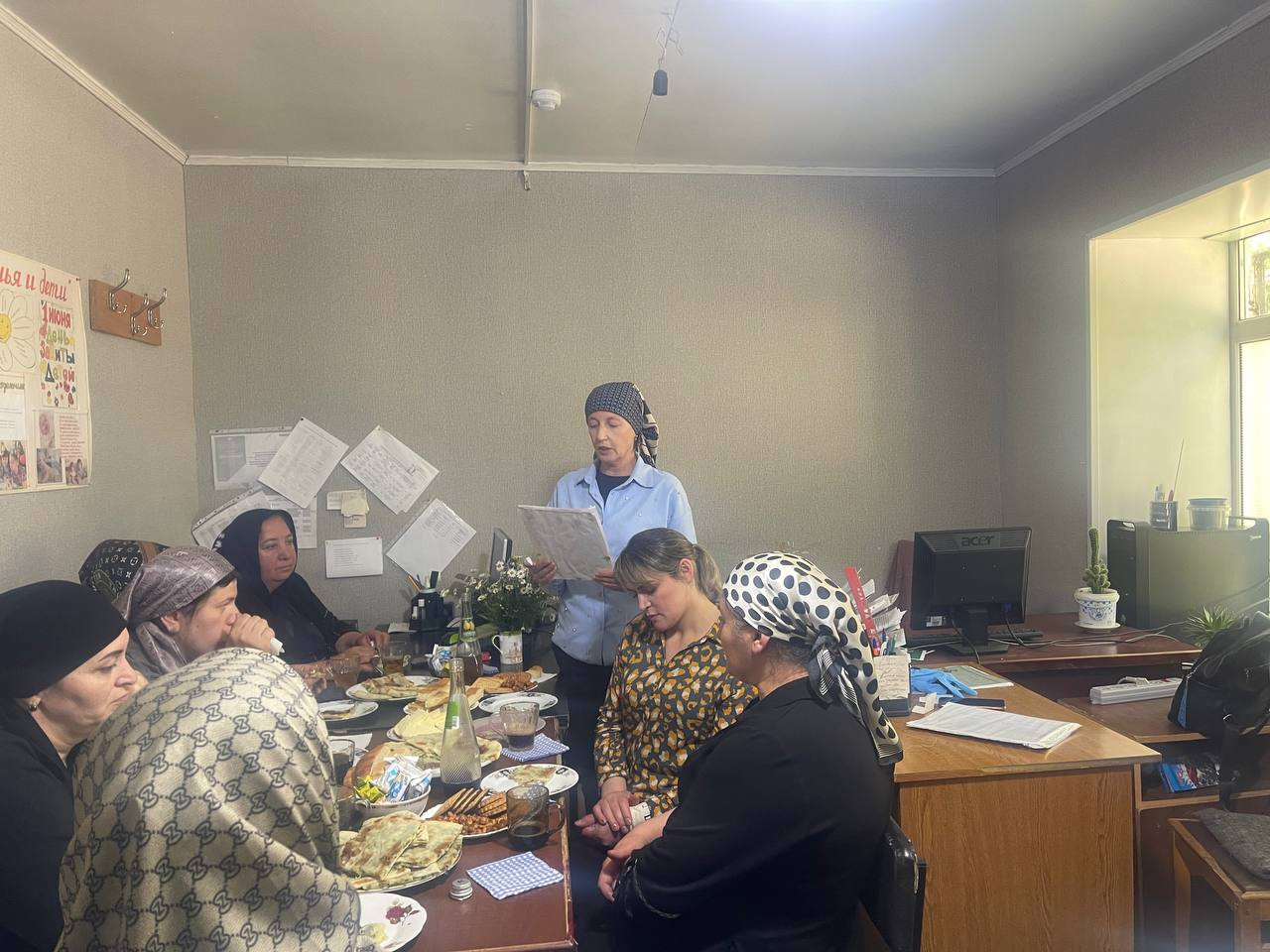 В рамках мероприятий, приуроченных всероссийскому  дню семьи, любви и верности, работники Центра социального обслуживания населения Кулинского района, отделения обслуживания детей и семей с детьми провели мероприятие