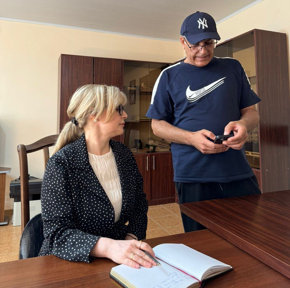 Представители соцзащиты Махачкалы обсудили с Палестинскими беженцами проблемные вопросы, связанные с получением универсального пособия на детей