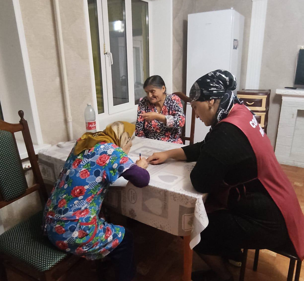 Рабочие будни социального работника.