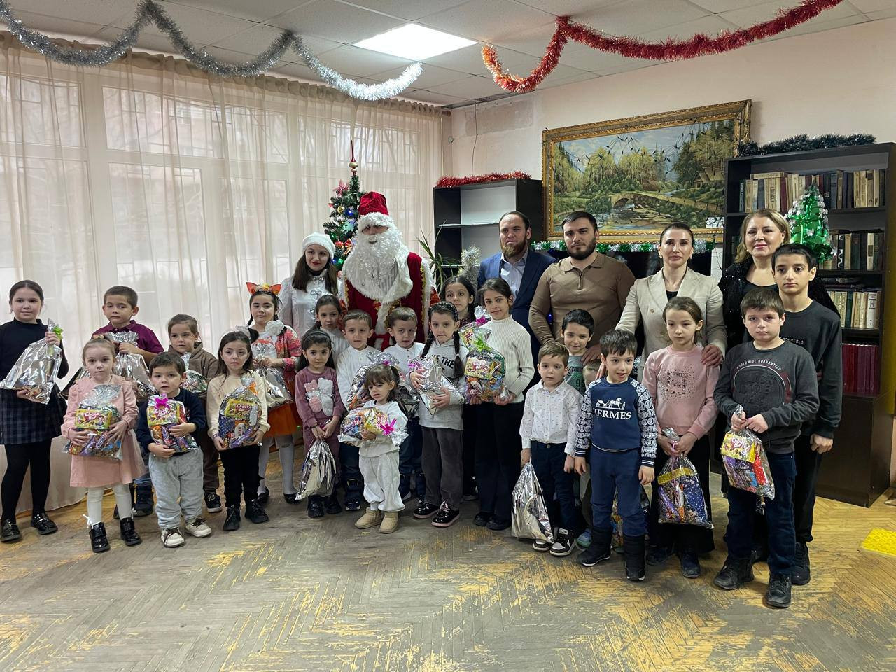 Предновогоднее праздничное мероприятие в Центре социального обслуживания г. Махачкала.