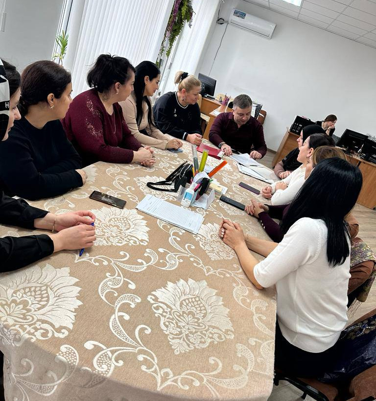Встреча со специалистами комплексного центра Хасавюртовского района