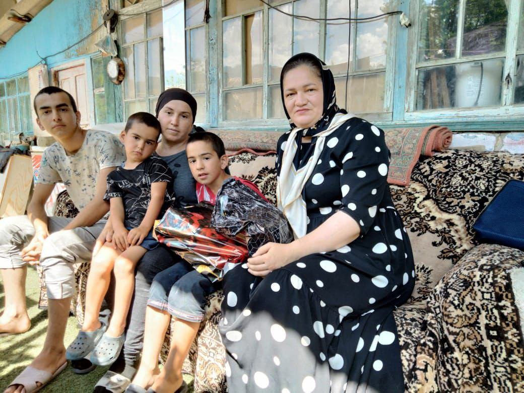 Посещение подопечных села Рачабулда.