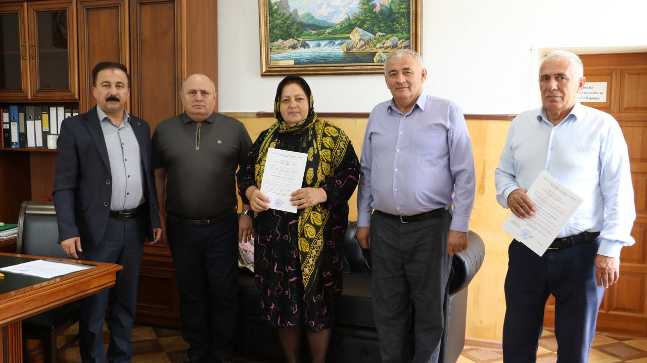 Кайтагские участники Афганских событий получили жилищные Свидетельства