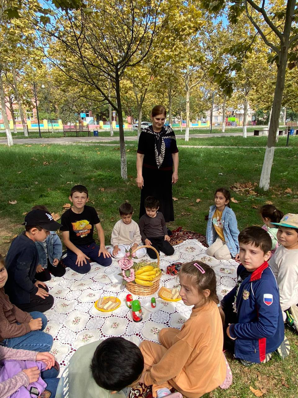 Сегодня воспитанники нашего Реабилитационного центра?? решили сходить на пикник.