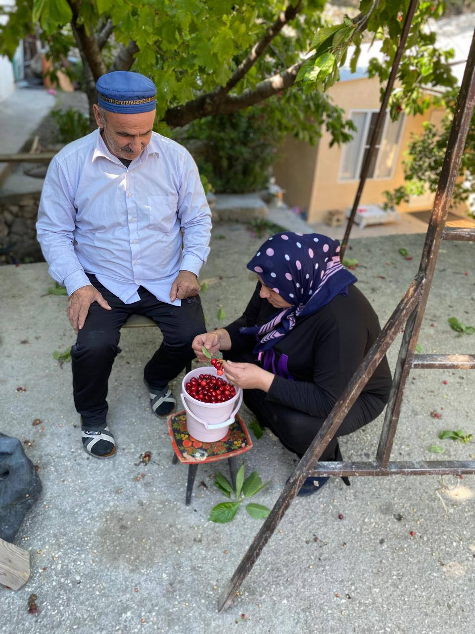 Социальный работник1 отд. СО на дому Магомедтаминова Мадина при оказании социально- бытовых услуг подопечному.