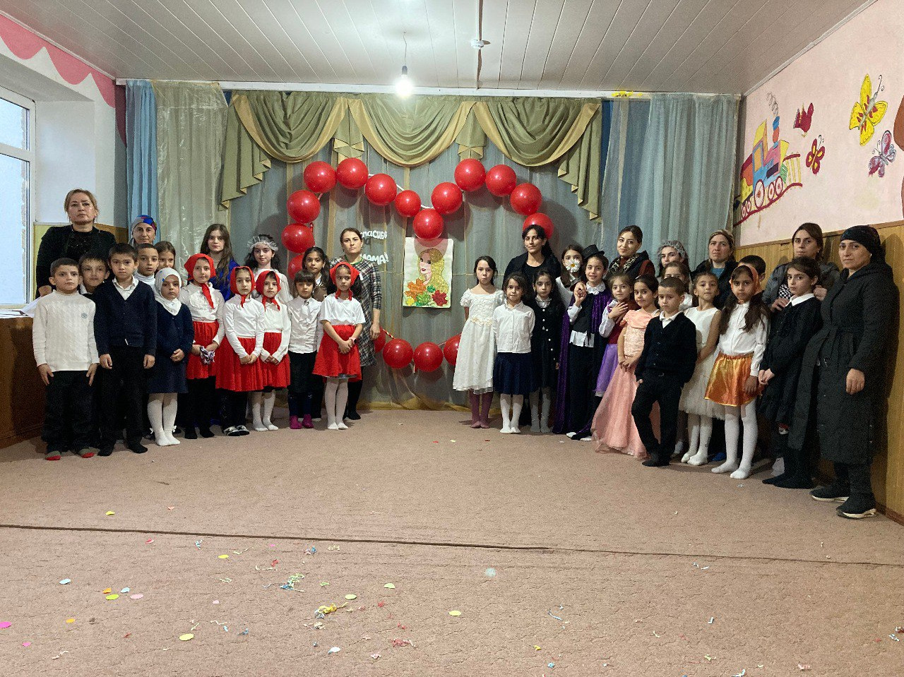 Мероприятие приуроченное ко дню матери «Пусть мама услышит»