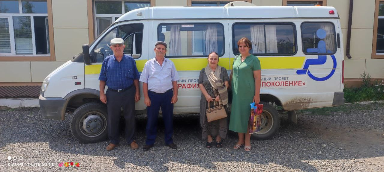 ВЫЕЗД В РАМКАХ НАЦПРОЕКТА "ДЕМОГРАФИЯ" "СТАРШЕЕ ПОКОЛЕНИЕ"