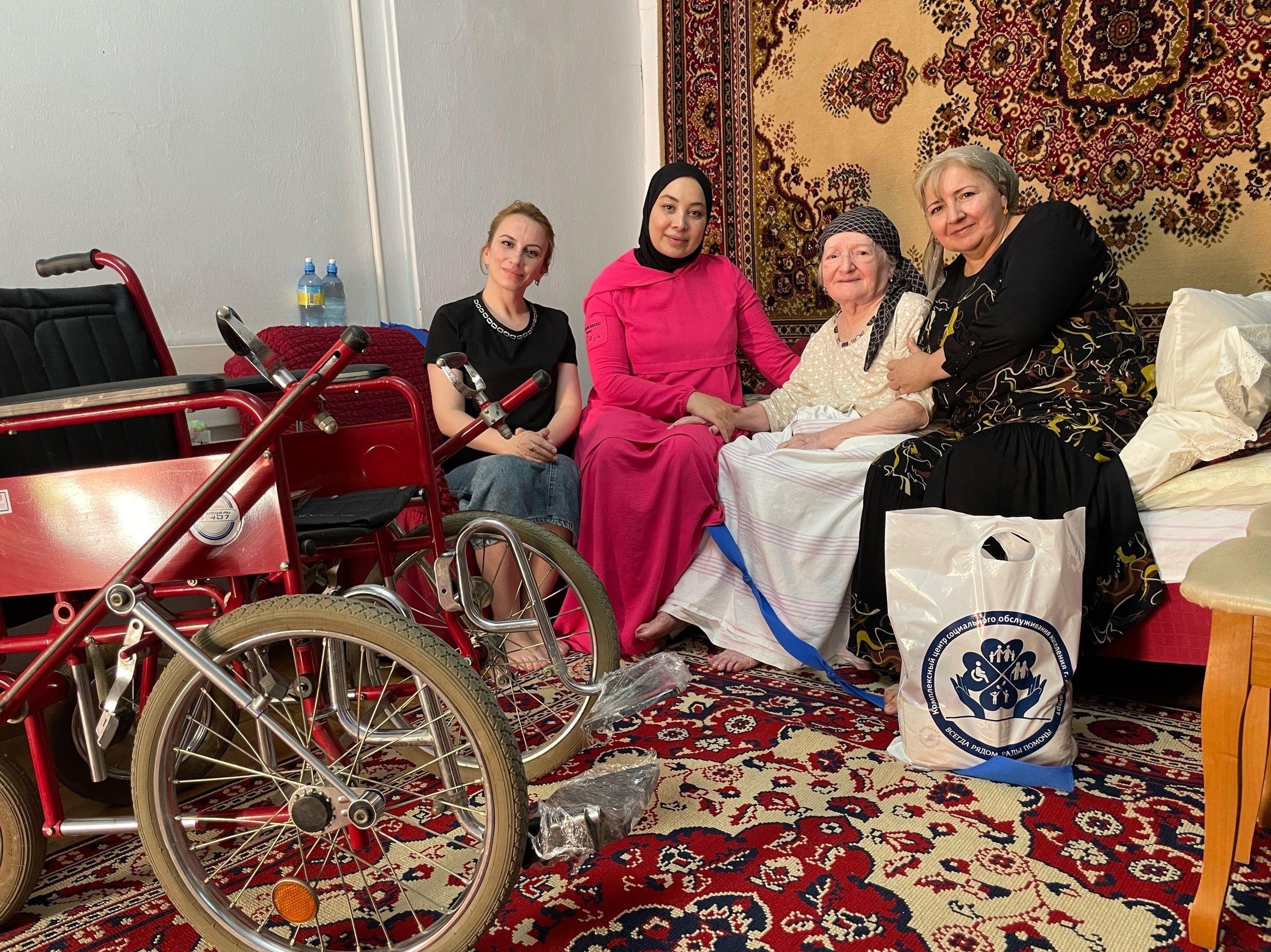 Помощь подопечной