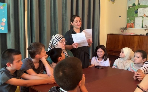 Занятие приуроченное  Дню семьи, любви и верности.