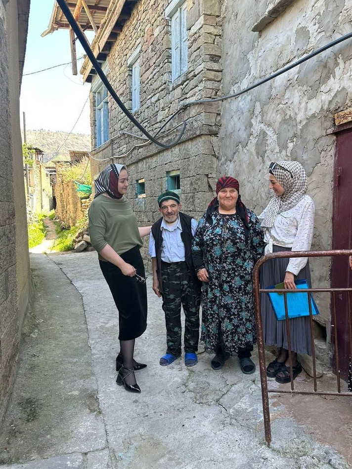 Выездная проверка качества оказываемых соц. услуг в с. Корода.