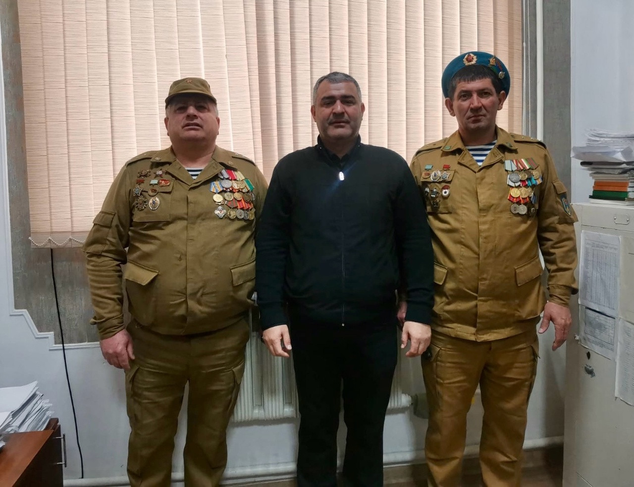 Встреча с ветеранами-афганцами, посвящённая 35 -й годовщине вывода советских войск из Афганистана и Дню защитников Отечества.