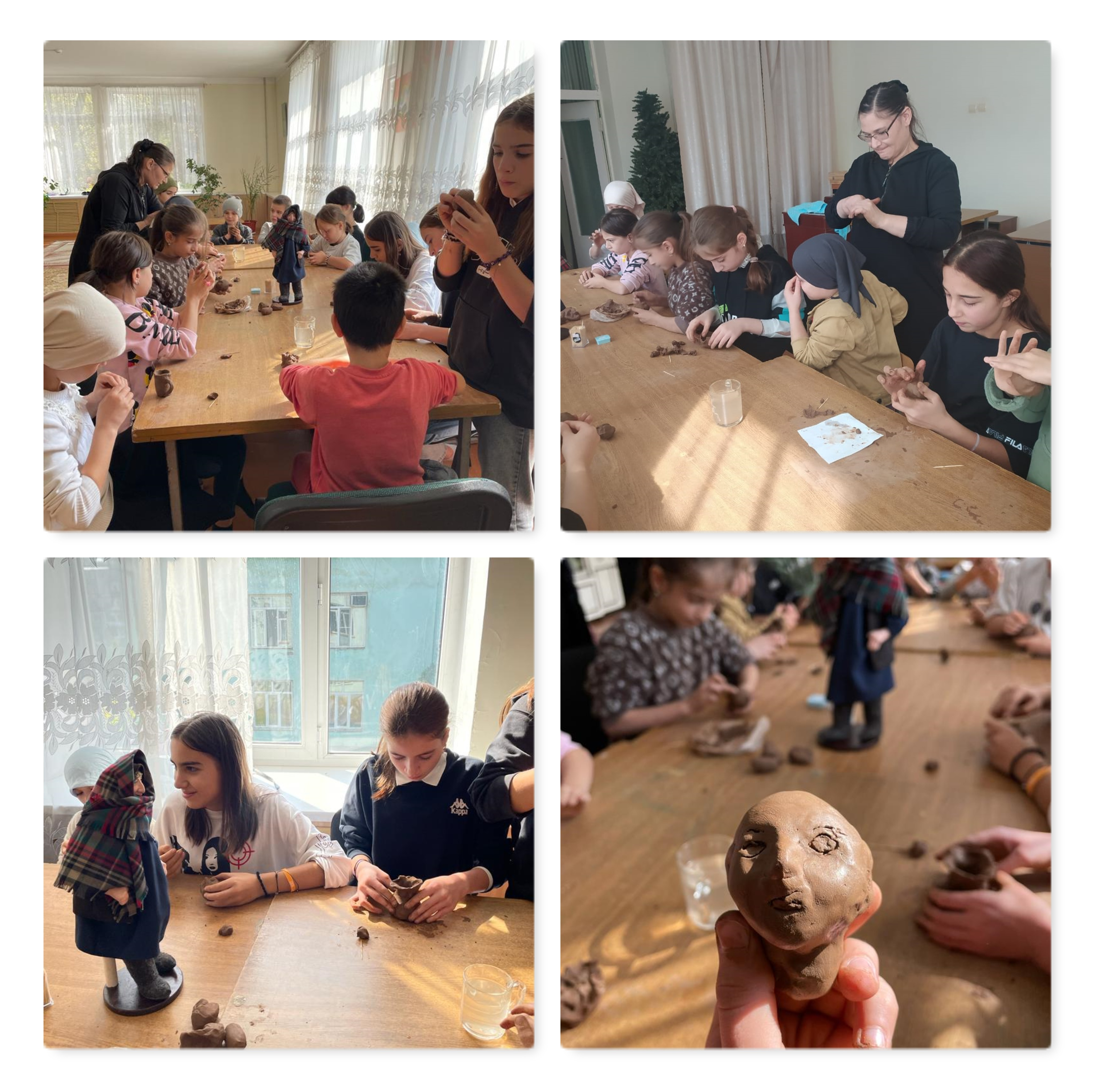 Мастер-класс по изготовлению кукол из глины прошел в Центре