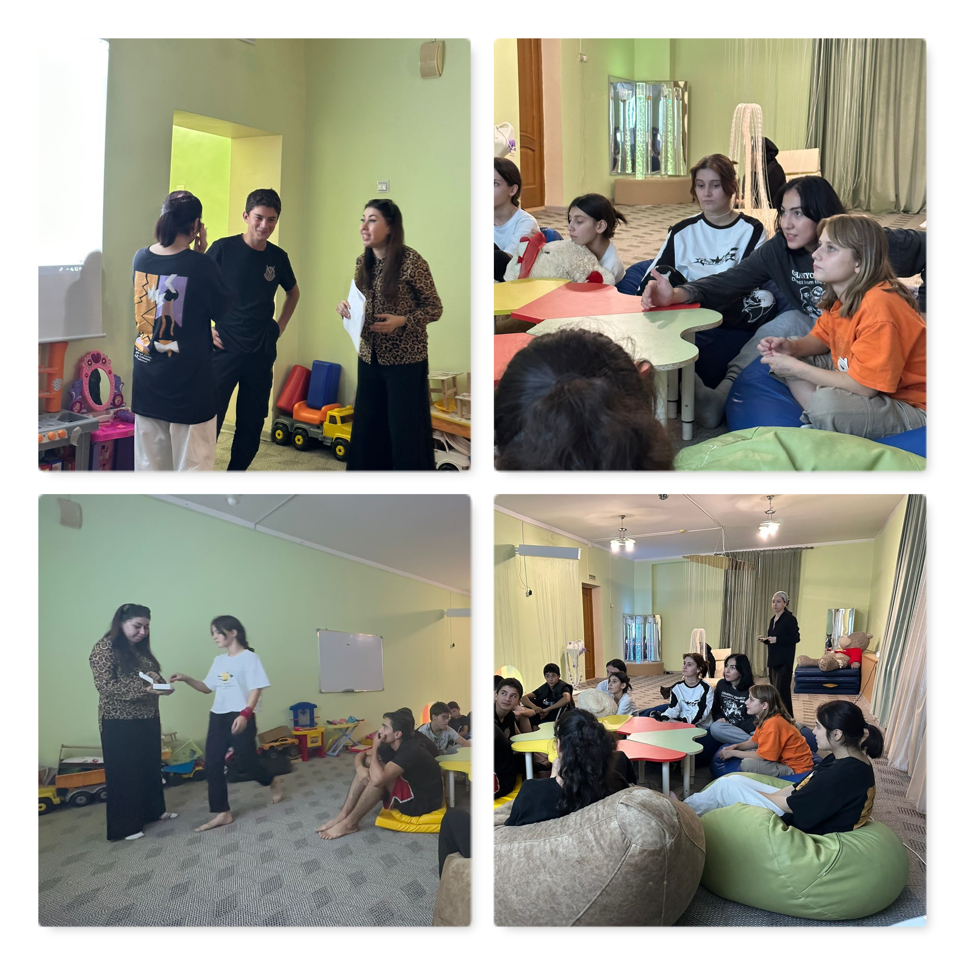 В Центре прошло занятие с элементами тренинга на тему: «Общество»