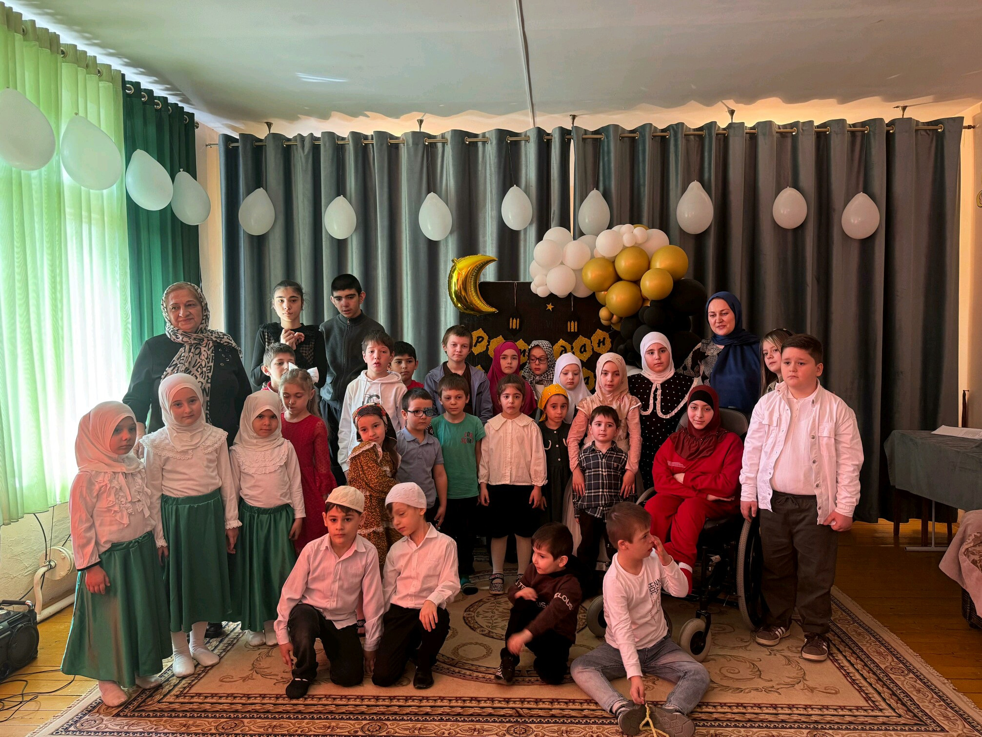 Мероприятие, посвященное мусульманскому празднику Ураза Байрам.