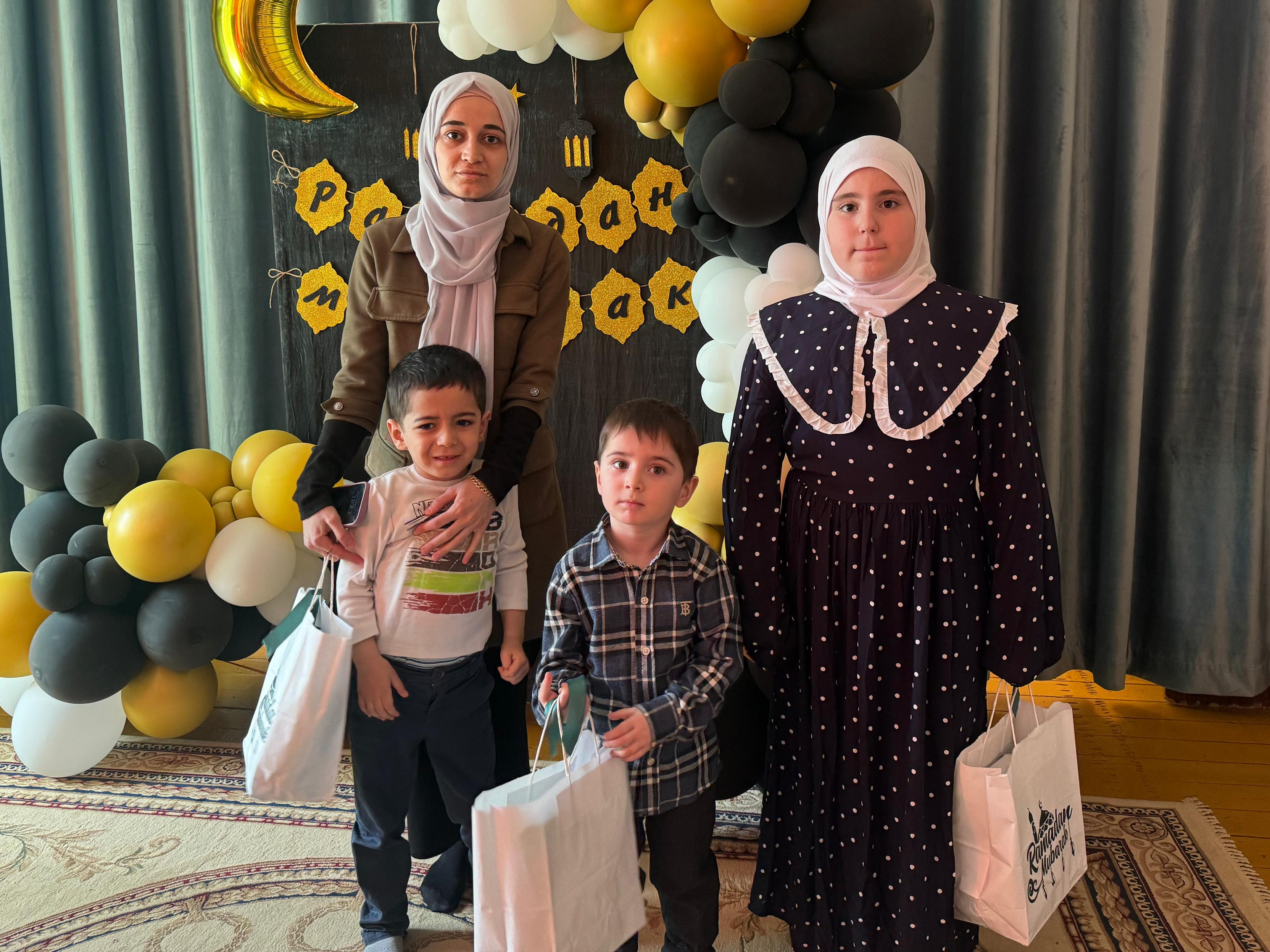 Ураза Байрам с участием детей из семей военнослужащих СВО.